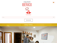 Tablet Screenshot of colegioiberico.com